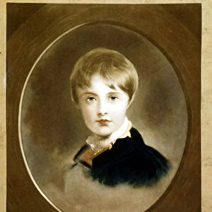 The King of Rome (Napoleon II) (1811-1832) young boy, son of Napoleon I (oil on canvas)