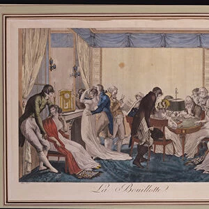 La Bouillotte, 1798 (coloured engraving)