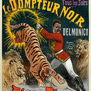 Le Dompteur Noir - poster for the Folies-Bergere