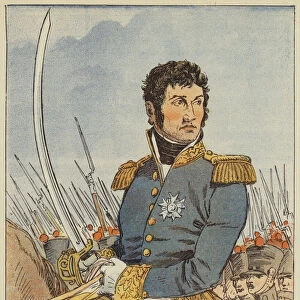 Le marechal Lannes (colour litho)