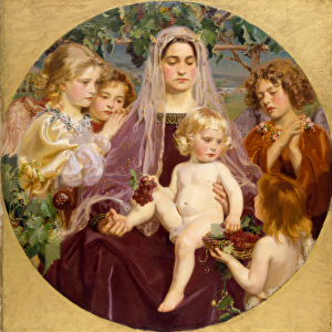 Madonna of Giverny, 1901 (oil on canvas)