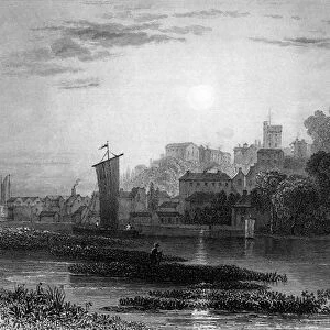 Maldon, Essex, engraved by Henry Adlard, 1831 (engraving)