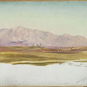 Monte Guinaro, Sabine Mountains, 1869 (oil on canvas)