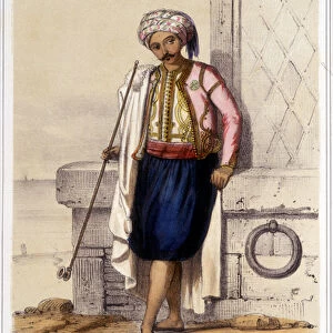 Moor of Algiers during the second half of the 19th century