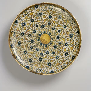 Moorish lustre dish (earthenware)