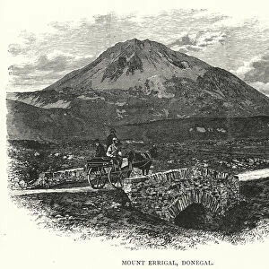 Mount Errigal, Donegal (engraving)