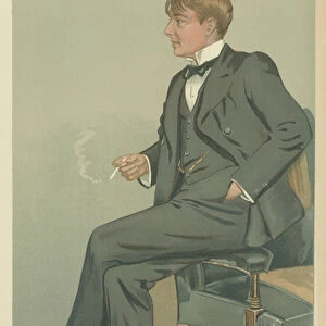 Mr Alfred Charles Harmsworth (colour litho)
