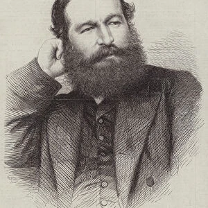 Mr Popplestone, the First Recipient of the Albert Medal (engraving)