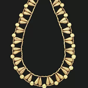 Necklace, c. 1550-1069 BC (gold)