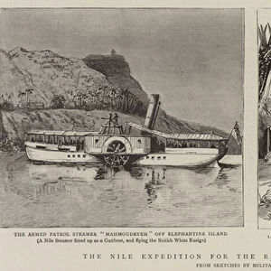 The Nile Expedition for the Relief of General Gordon (engraving)