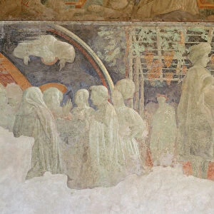 Noahs Sacrifice and Noahs Drunkenness, Green Cloister, 1447-48 (fresco)