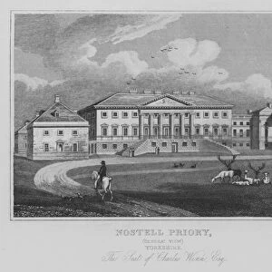 Nostell Priory, General View, Yorkshire, The Seat of Charles Winn, Esquire (engraving)