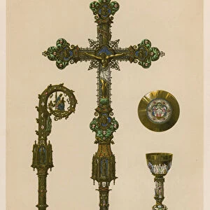 Objects for Ecclesiastical Use by E C Trioullier, Paris (chromolitho)