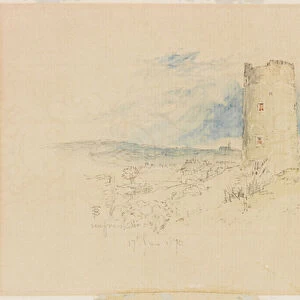 Old Windmill on Windmill Hills, Gateshead (pencil & w / c on paper)