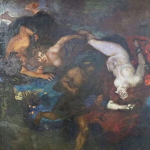 Oreste e le Erinni, 1905, Franz von Stuck (painting)