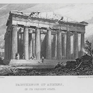 Parthenon of Athens (engraving)