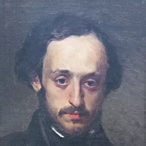 Pasquale Villari as a young man, 1856 (oil on canvas)