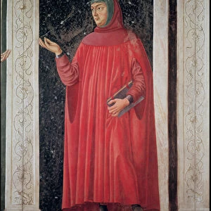 Petrarch (Francesco Petrarca) (1304-74) from the Villa Carducci series of famous men and women, c