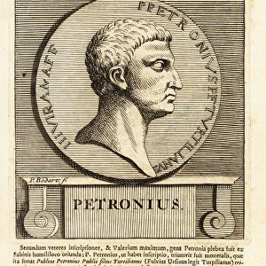 Petronius, author of the Satyricon, 1813 (engraving)