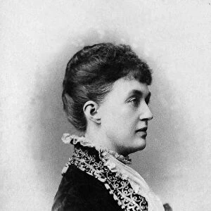 Portrait of Adelaide Marie by Anhalt Dessau (Anhalt-Dessau) (1833-1916)