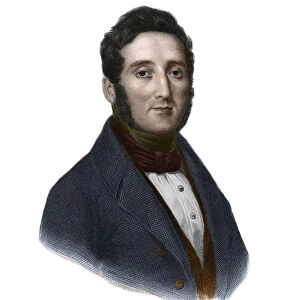 Portrait of Count Hippolyte Francois Jaubert (1798-1874), French politician and botanist