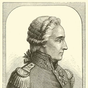 Portrait of D Entrecasteaux (engraving)