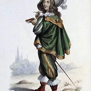 Portrait of Francois VI, Prince of Marcillac, Duke of La Rochefoucauld