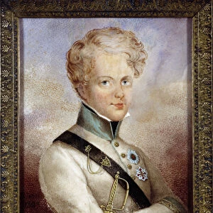 Portrait of the King of Rome Napoleon II, Duke of Reichstadt (1811-1832