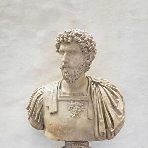 Portrait of Lucius Aelius Caesar, 136-137 AD (marble)