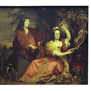 Portrait of Pieter de la Court and his Wife (oil on canvas)