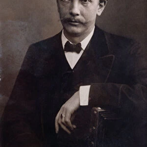 Portrait of Richard Strauss (1864-1949) german composer