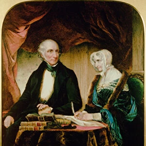 Portrait of William and Mary Wordsworth, 1839