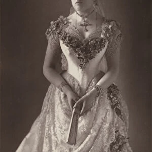 Princess Henry of Battenberg (b / w photo)