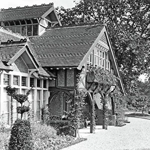 Queen Alexandra's Dairy, Sandringham, from The English Country House (b/w photo)