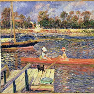 Red Boat, Argenteuil, 1888 (oil on canvas)
