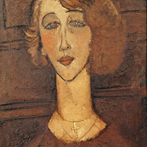 Renee, 1917 (oil on canvas)