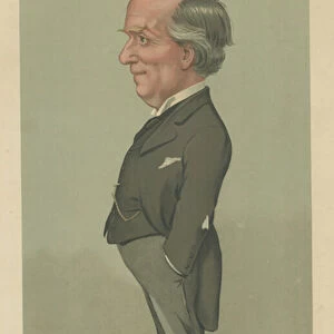 The Right Honourable Herbert Henry Asquith (colour litho)
