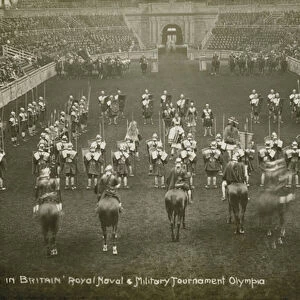 Romans in Britain, Royal Navy and Military Tournament, Olympia (b / w photo)