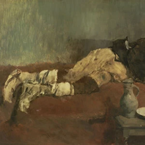 Savoyard Boy Sleeping, 1869 (panel)