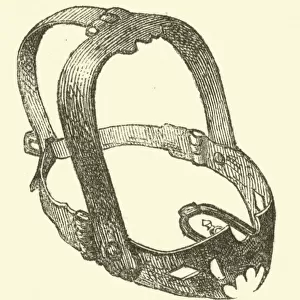 Scolds Bridle or Brank (engraving)
