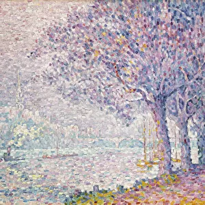 The Seine at St. Cloud, 1903 (oil on canvas)