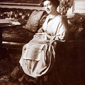 Selma Kurz, Austrian opera singer, 1911 (b / w photo)