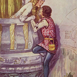 Shakespeare: Romeo and Juliet (colour litho)