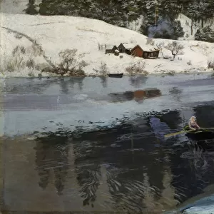 From Simoa, Winter, 1883 (oil on panel)