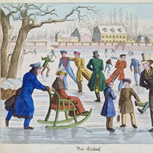 Skating Scene, 1832 (print)