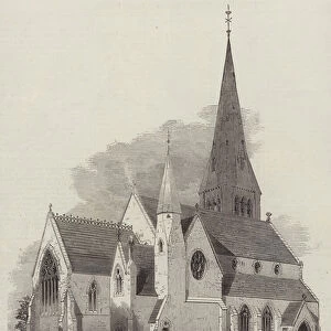 St Marks Church, Wrexham (engraving)