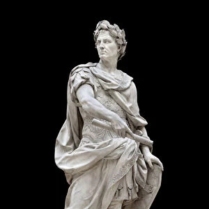 Statue of Jules Cesar (100-44 BC) (marble)