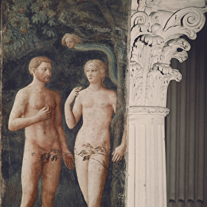 The Temptation of Adam and Eve, c. 1423-25 (fresco)