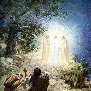 The transfiguration of Jesus - Bible