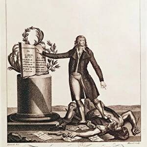 The Tyrant of the Revolution Crushed by the Supporters of the Constitution of An III